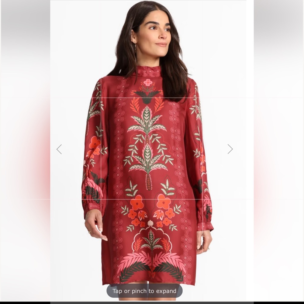 NWT JOHNNY WAS KALOVA MINI DRESS - Picture 3 of 12